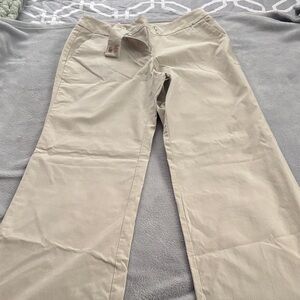 New York & Company Beige Petite Stretch Pants